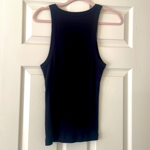 James Perse Ribbed Racerback tank size 2 - Picture 2 of 5